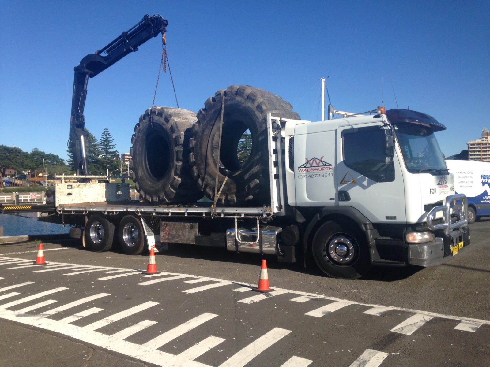 Crane Truck Hire I Wadsworth Joinery Wollongong, Unanderra