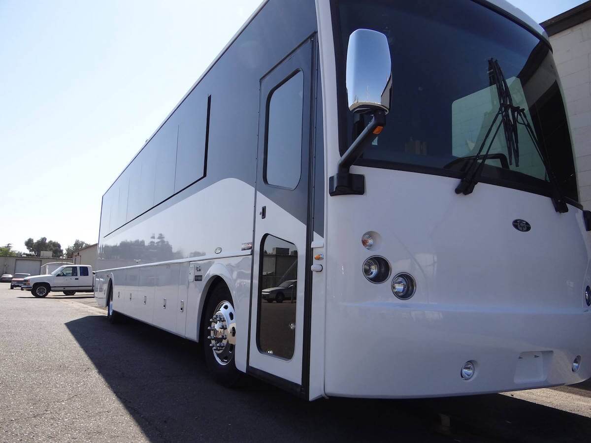 Rent a party bus in Fresno Ca Party Buses with Bathrooms