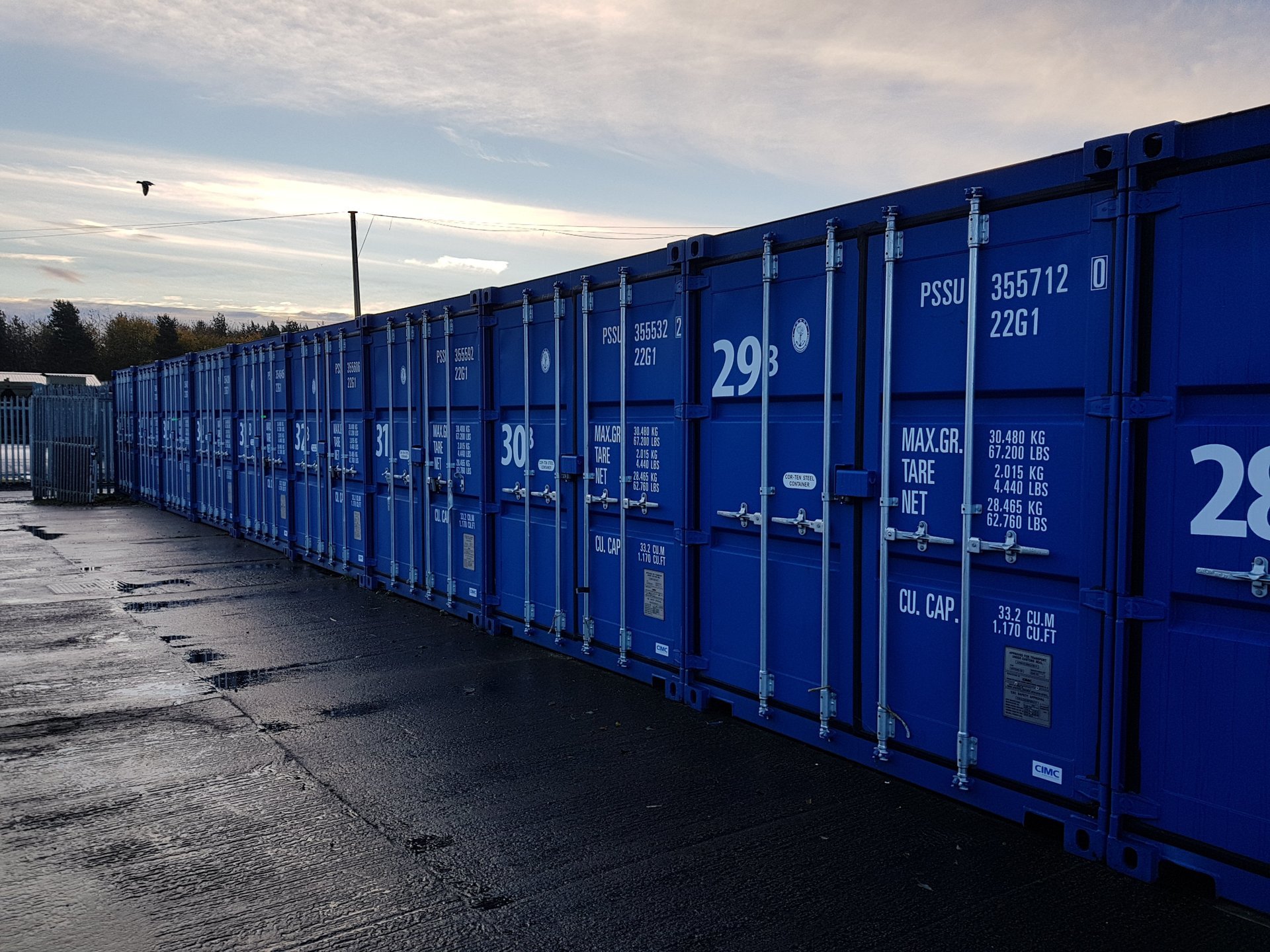 Self storage units Scott Storage Containers