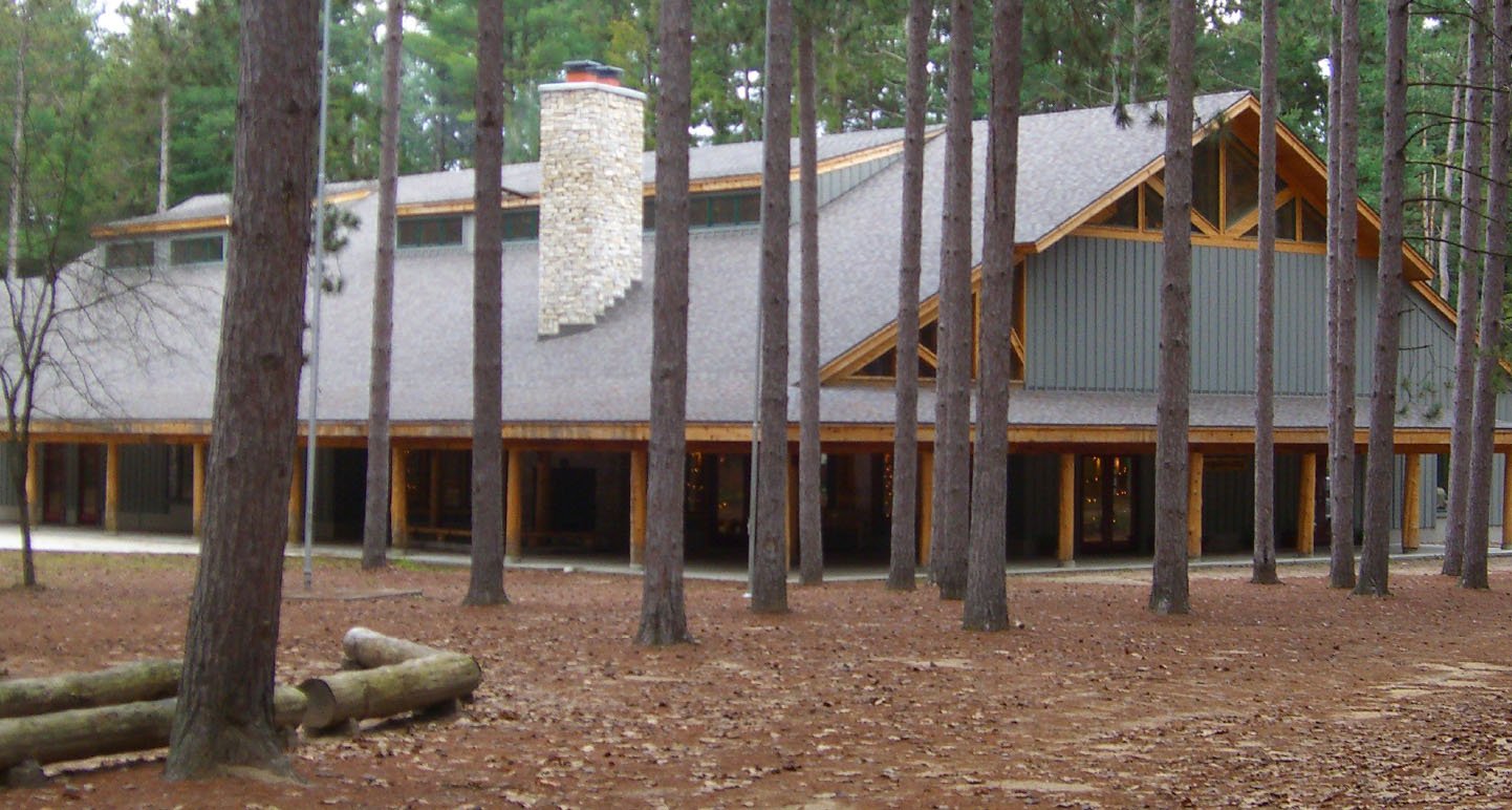 Girl Scouts Camp Dining Hall Daverman Architecture Grand Rapids, MI