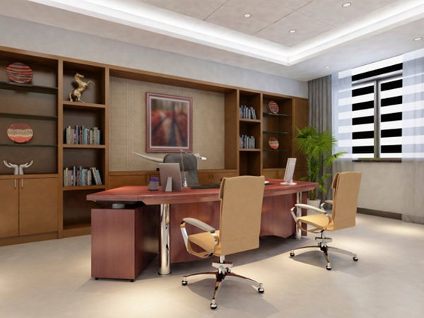 3d rendering of office