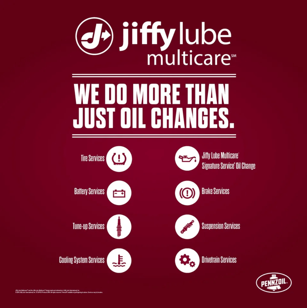 Jiffy Lube Montana Area multicare Services Oil Change, AC, Brakes