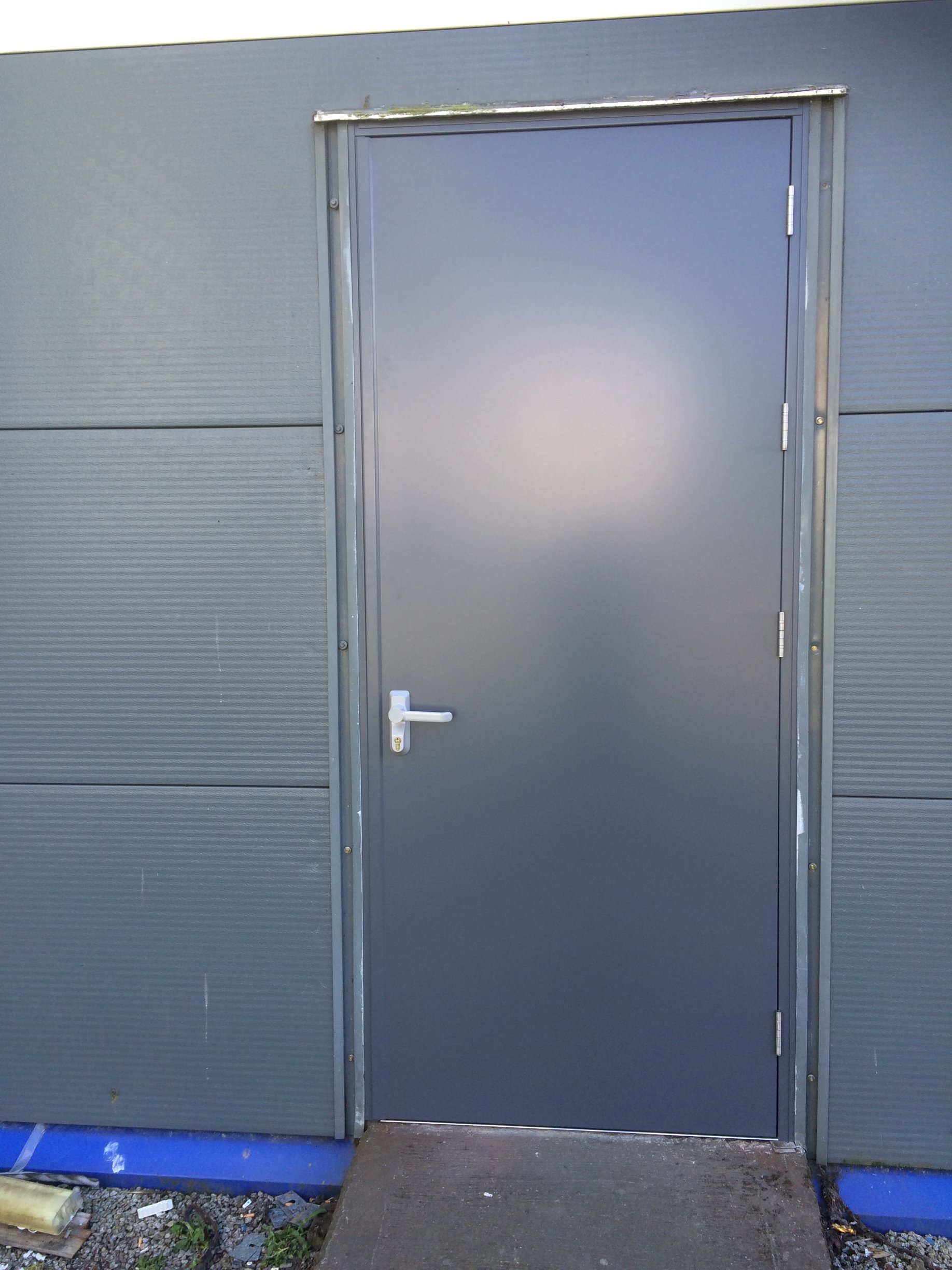 Industrial Steel Doors Glasgow, Scotland Aardee Security Shutters