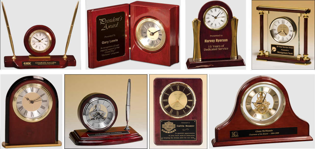 Special Milestone Clocks Easley, SC TU Engraving & Awards