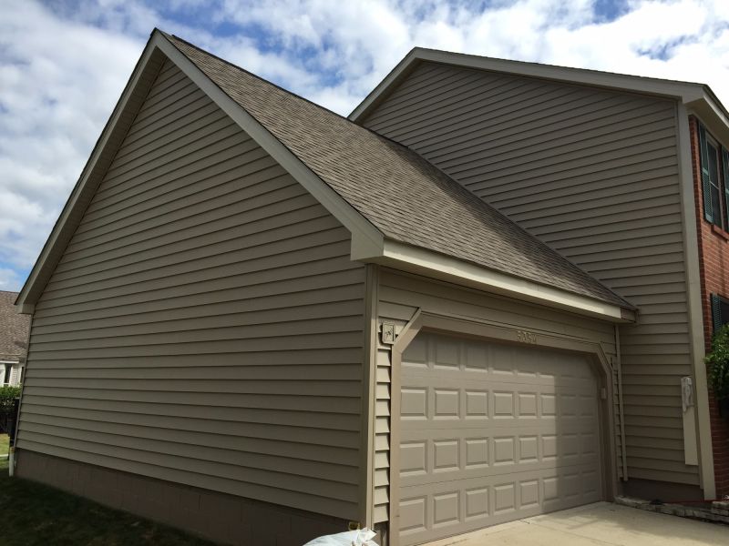 SIDING Alside Prodigy 6" Tuscan Clay w/ Monterey Sand Soffit / Fascia