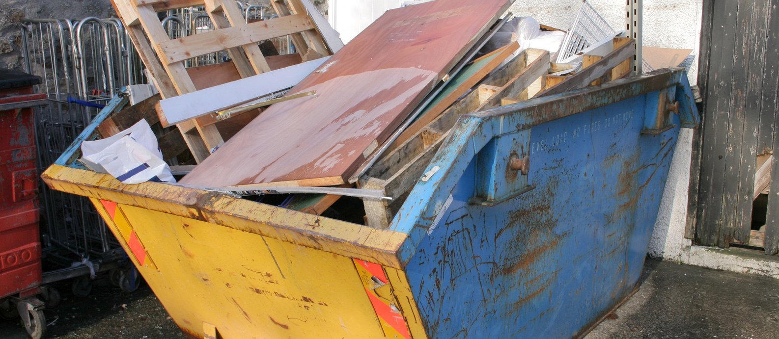 Skip hire at CWM Rhondda Waste Management Services Ltd