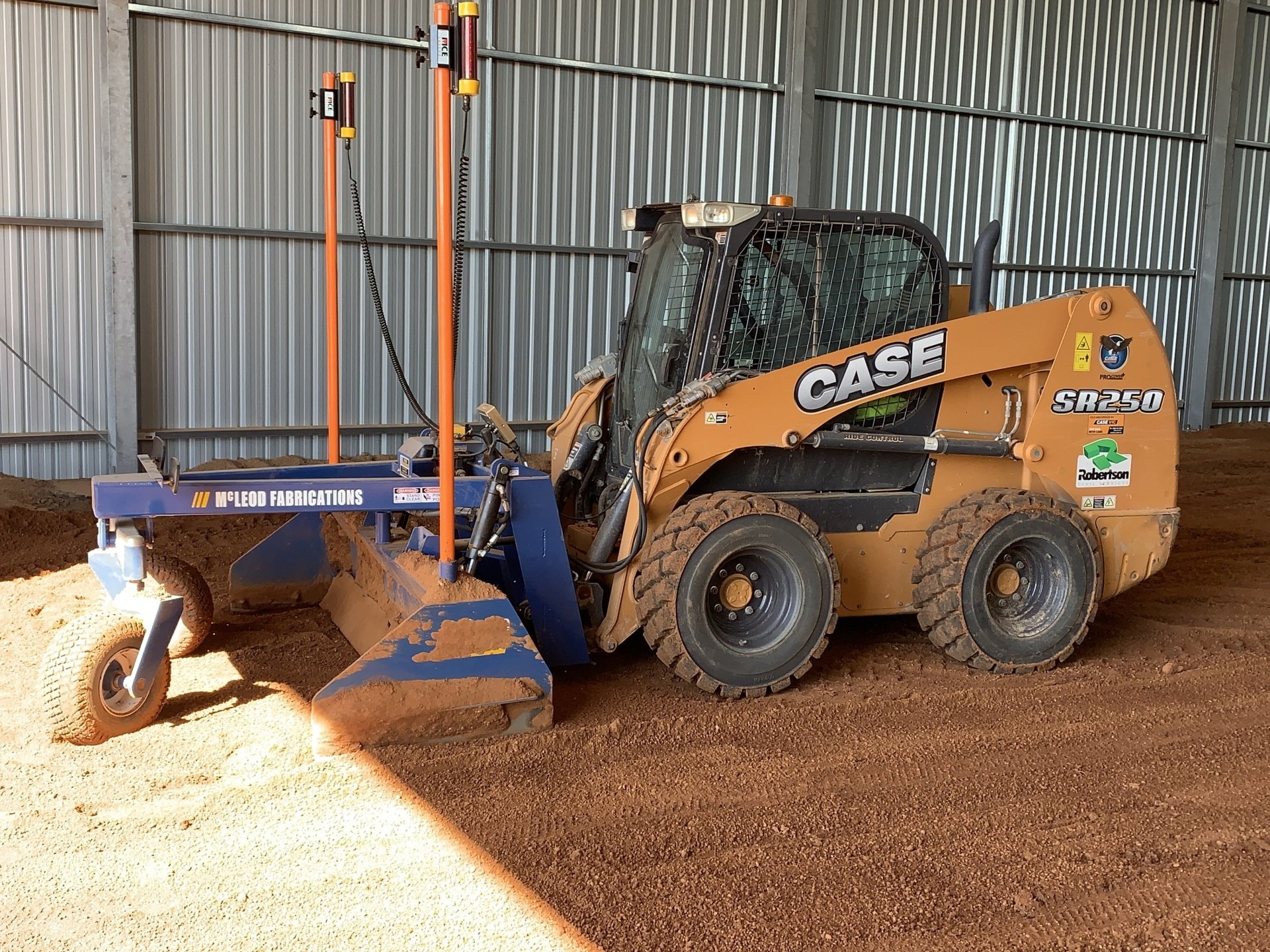 Skid Steer Laser Graders McLeod Fabrications