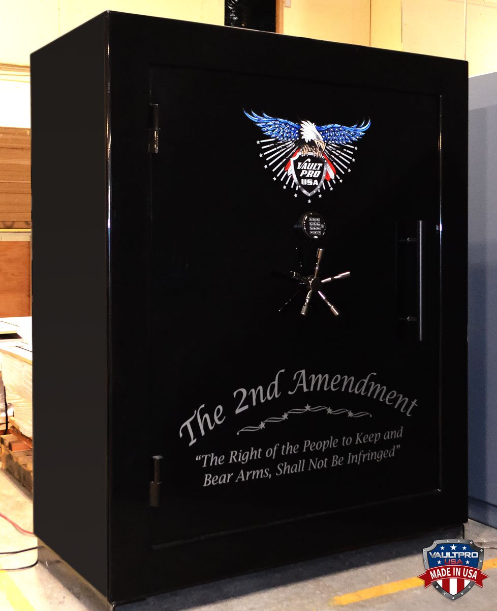 Big Safe with 2nd Amendment and Eagle Emblem.