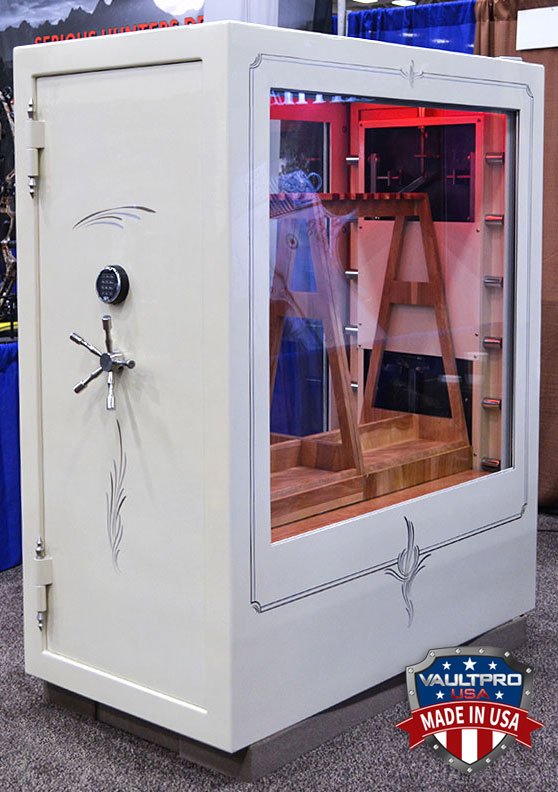 Display Safe with Ballistic Resistant Level 1 Glass