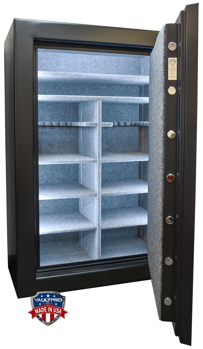 Big safe interiors with automatic lighting