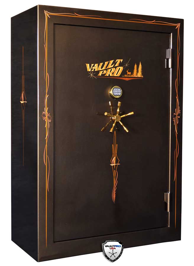 Custom Safe with Hand Painted Art.