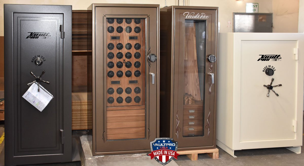 Custom safes made in USA final assemble and inspection