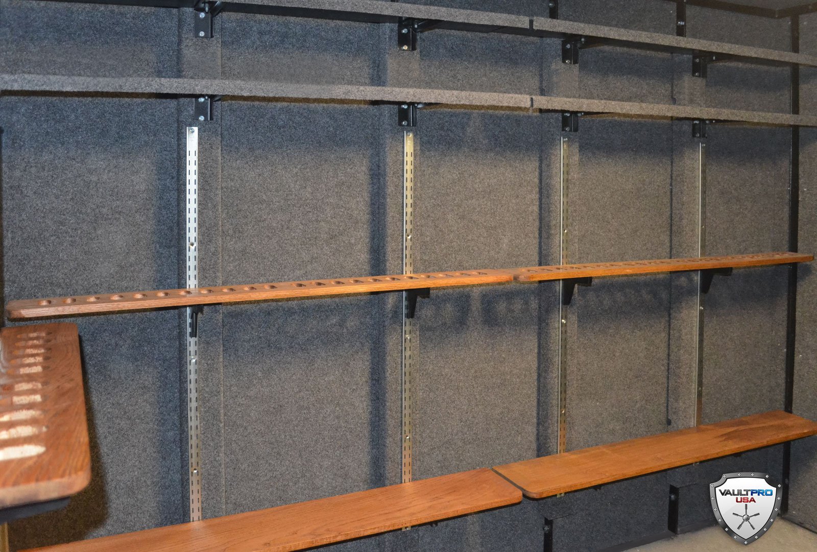 Custom Walk in Vaults and Secret Safe Rooms made in USA
