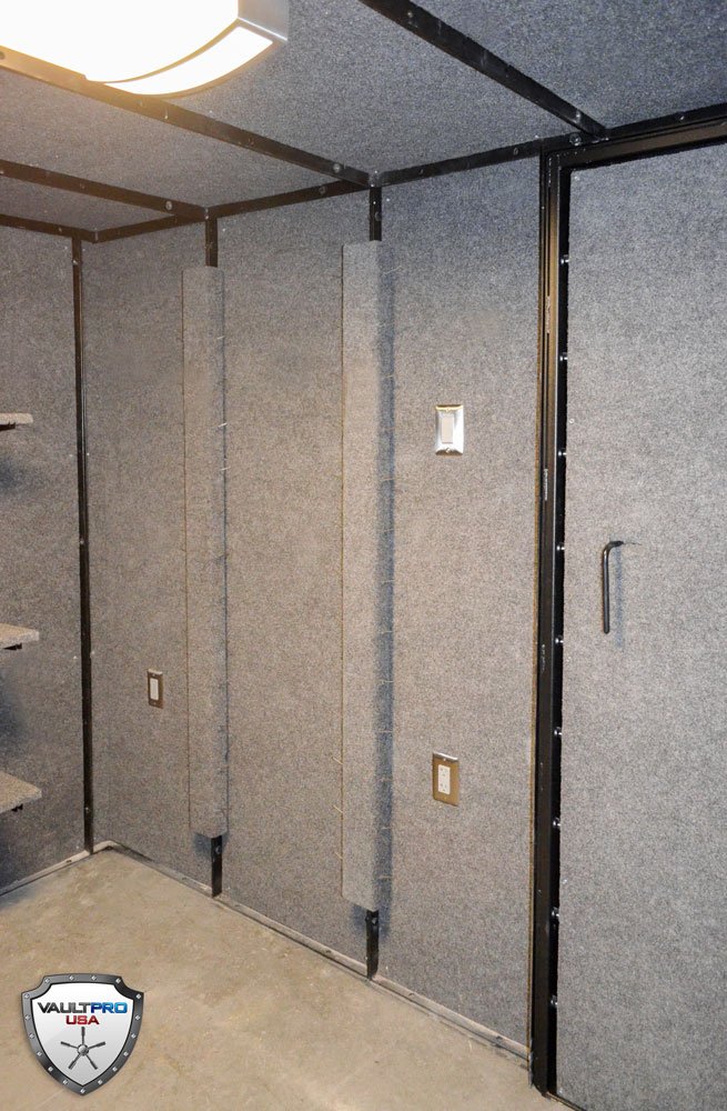 Custom Walk in Vaults and Secret Safe Rooms made in USA