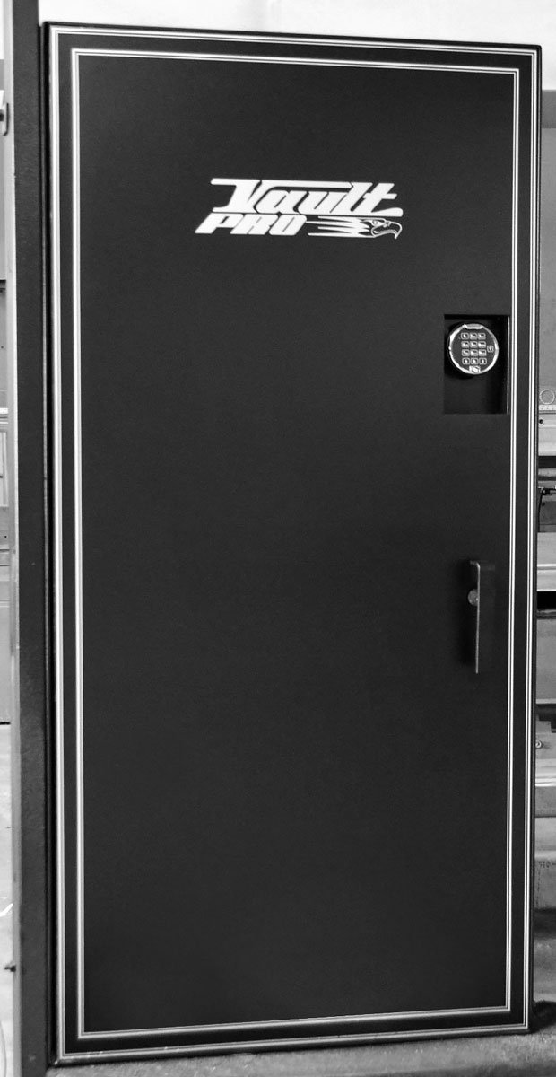 Concealed wall mounted gun safe