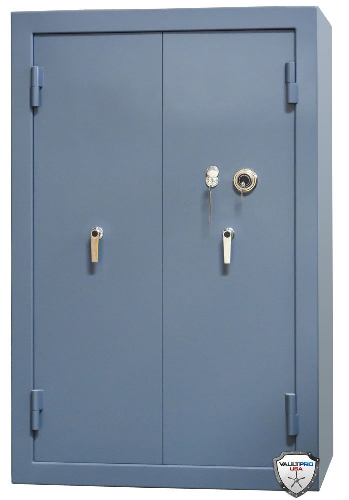 two door safe with dual locking system