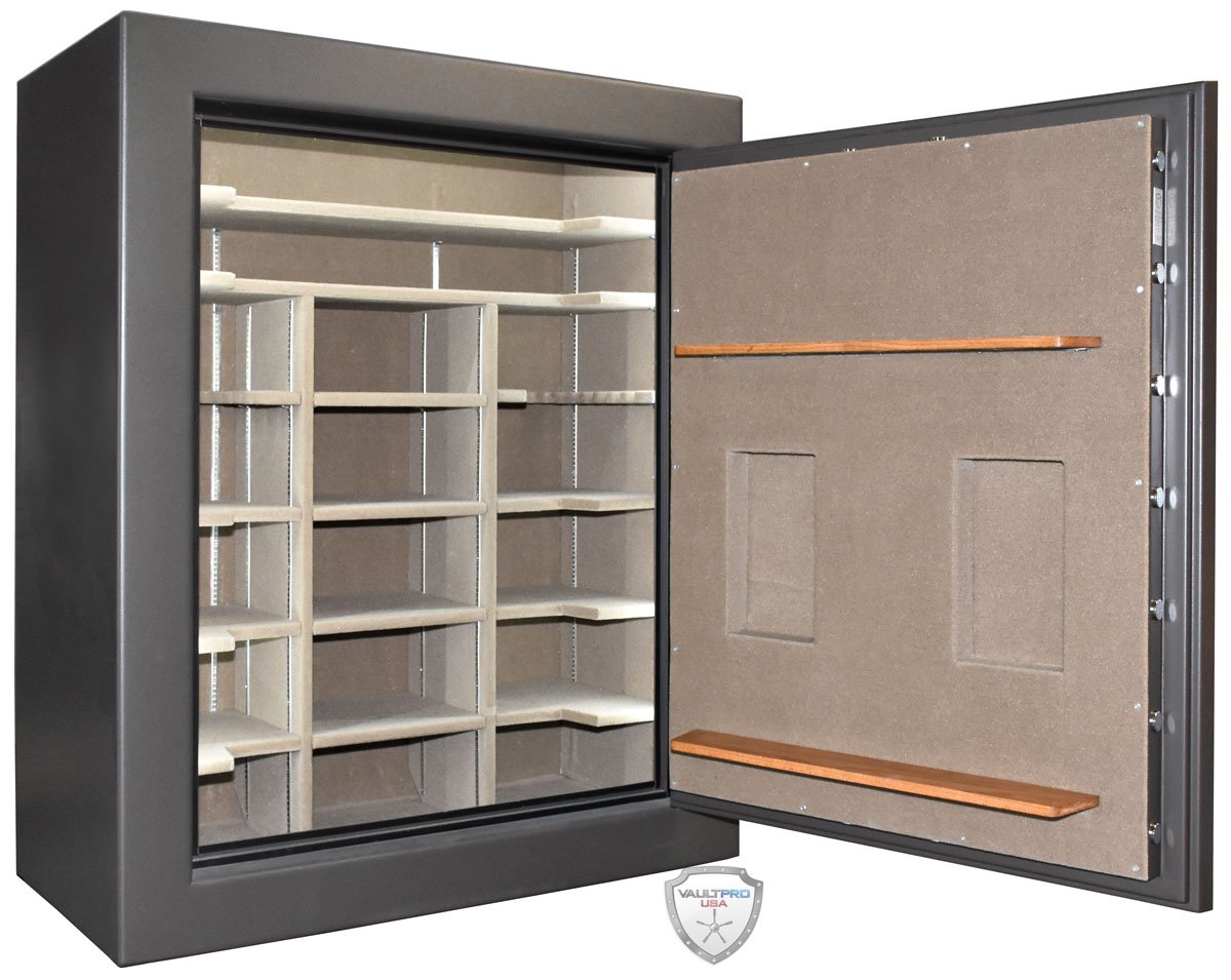 safe door long gun storage for rifles with scopes