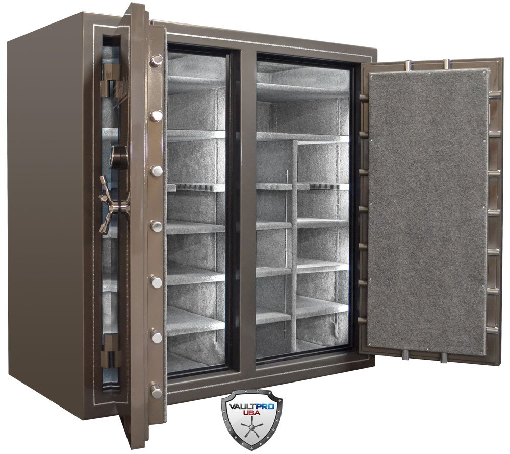 Very large gun safe for long gun rifle and shotgun storage