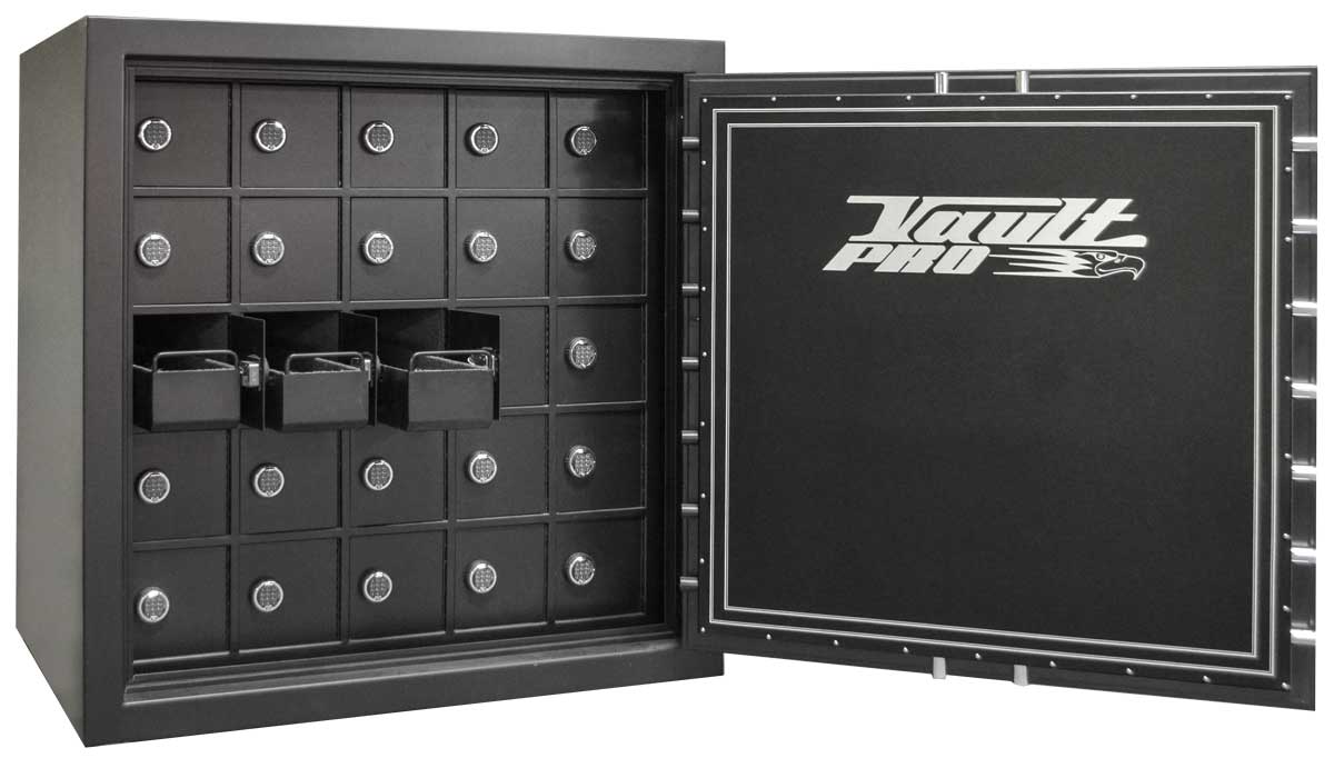 Custom Safe with Multi Independent Lockable Compartments.