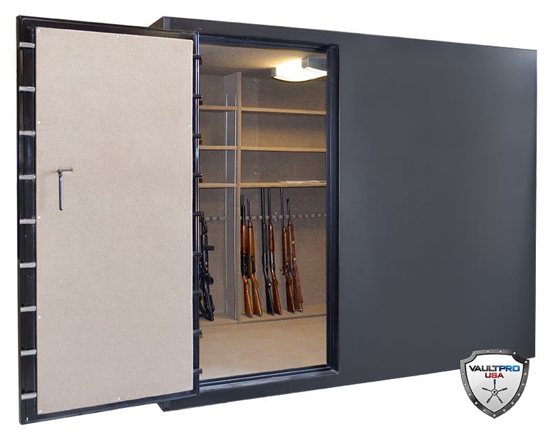 Custom Walk in Vaults and Secret Safe Rooms made in USA