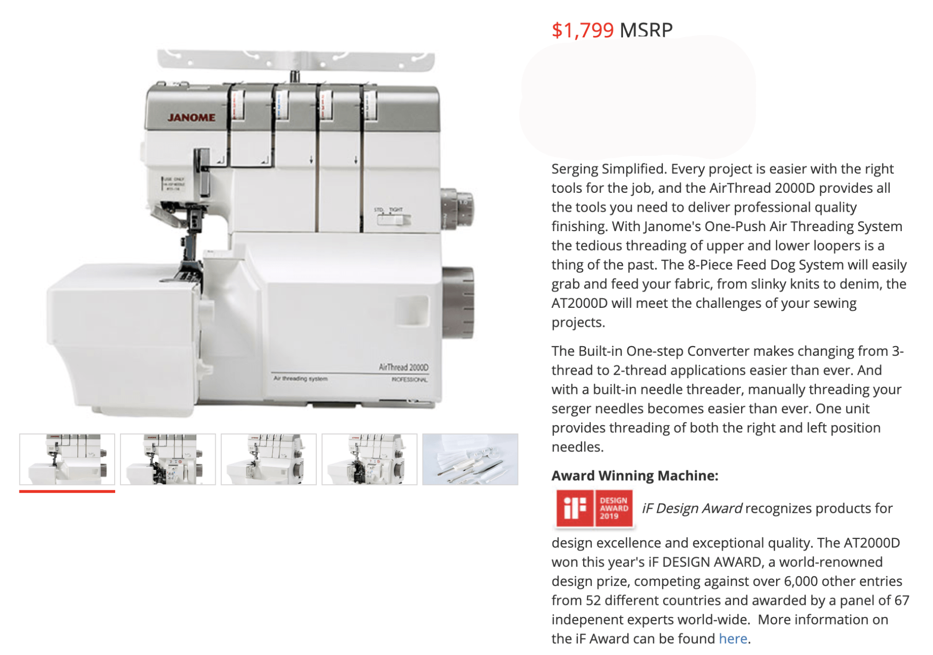 Frye's Sweeper & Sewing Janome Lineup