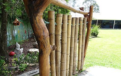cowarra park preschool and long day care wooden rods for decoration