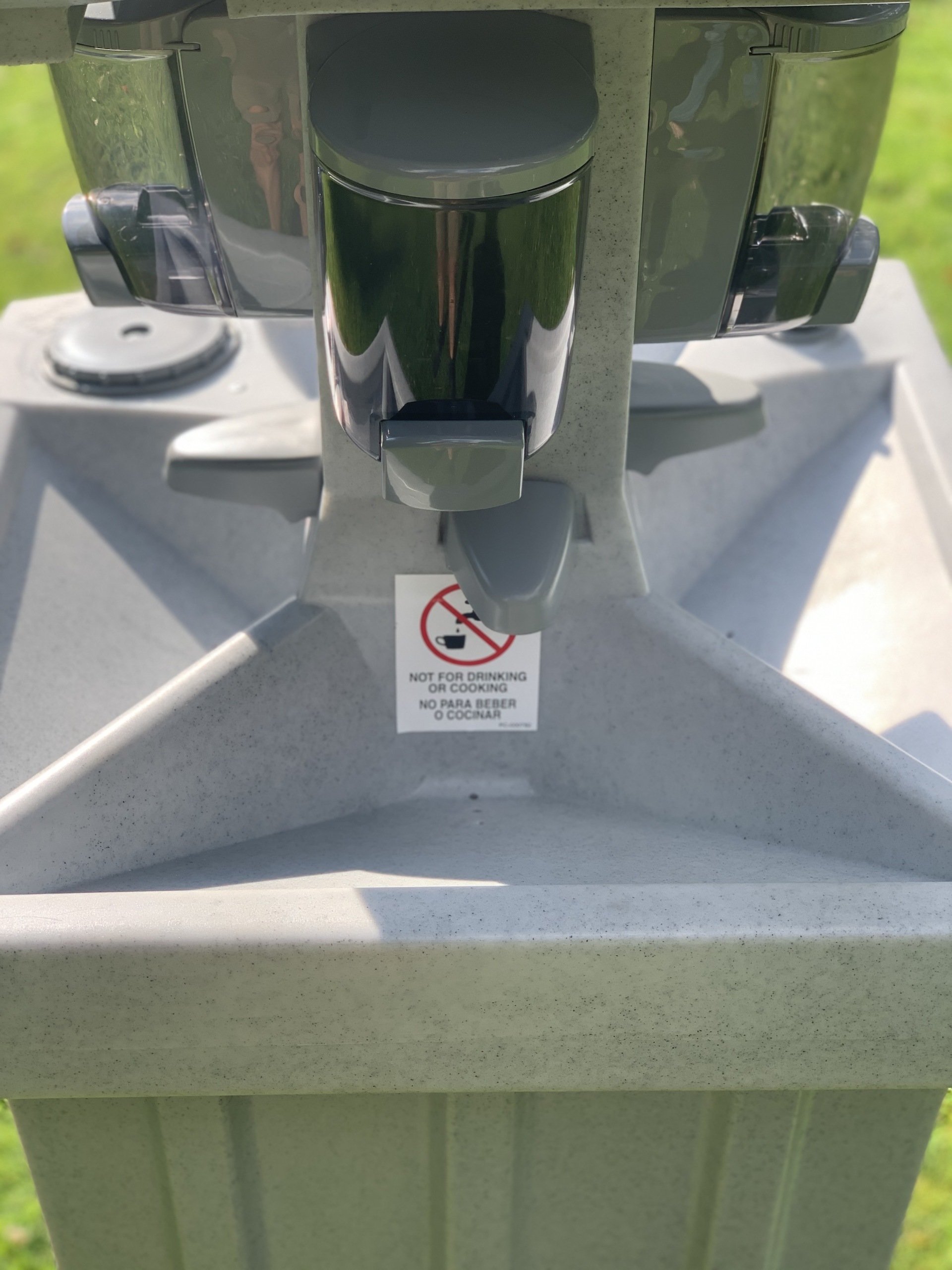 Portable Hand Washing Station Hire UK Wight Event Toilets