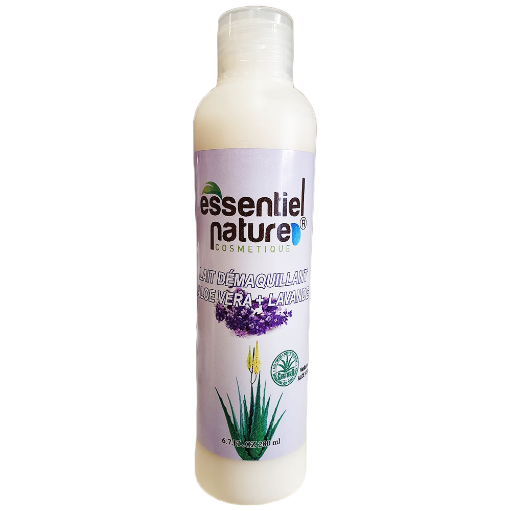 Lait démaquillant huile argan et aloe vera de Guadeloupe main image 1
