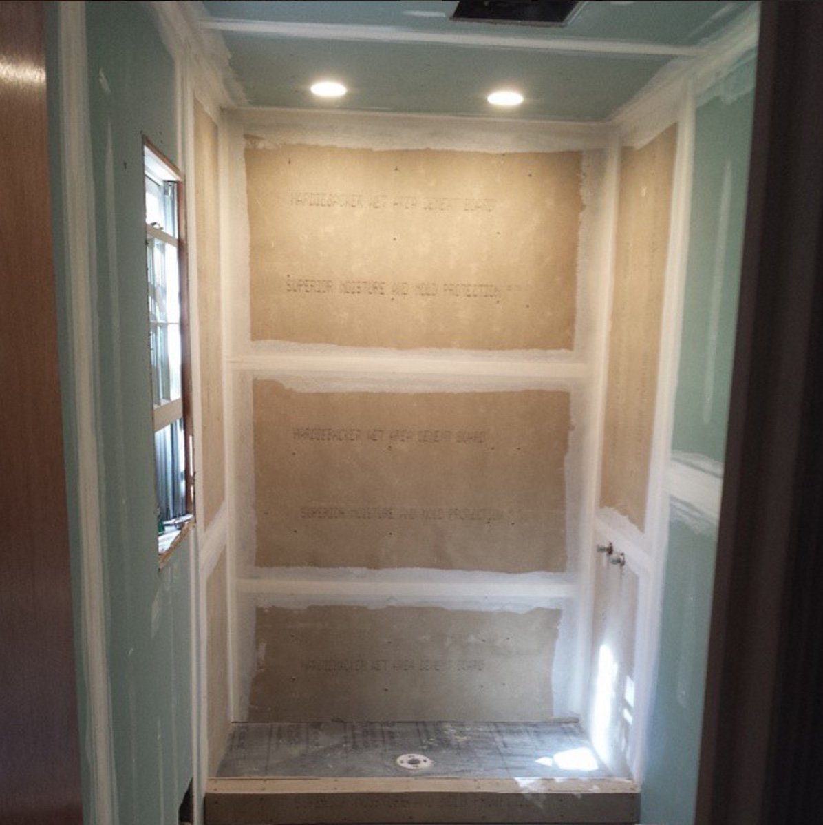 shower renovation