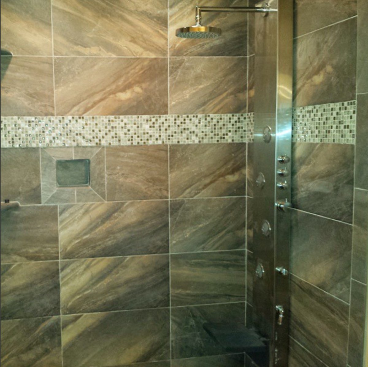 shower head installation