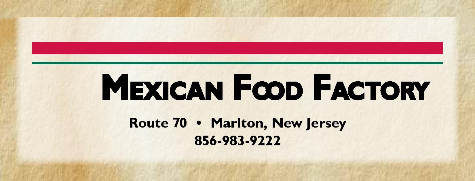 Mexican Restaurant, Mexican Food Marlton, NJ