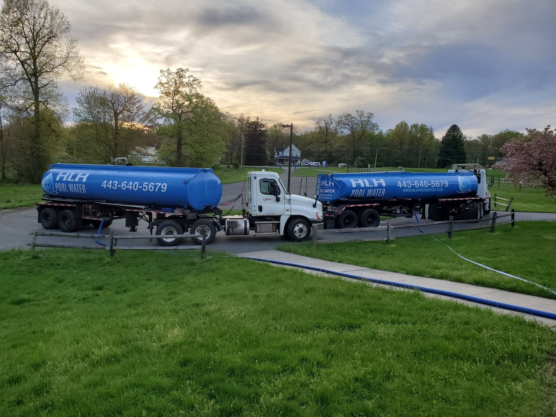 pool water delivery long island