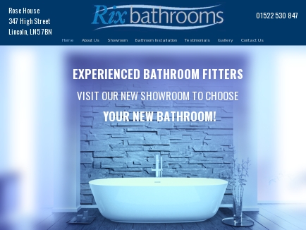 Rix Bathrooms - Specialist bathroom fitters in Lincoln