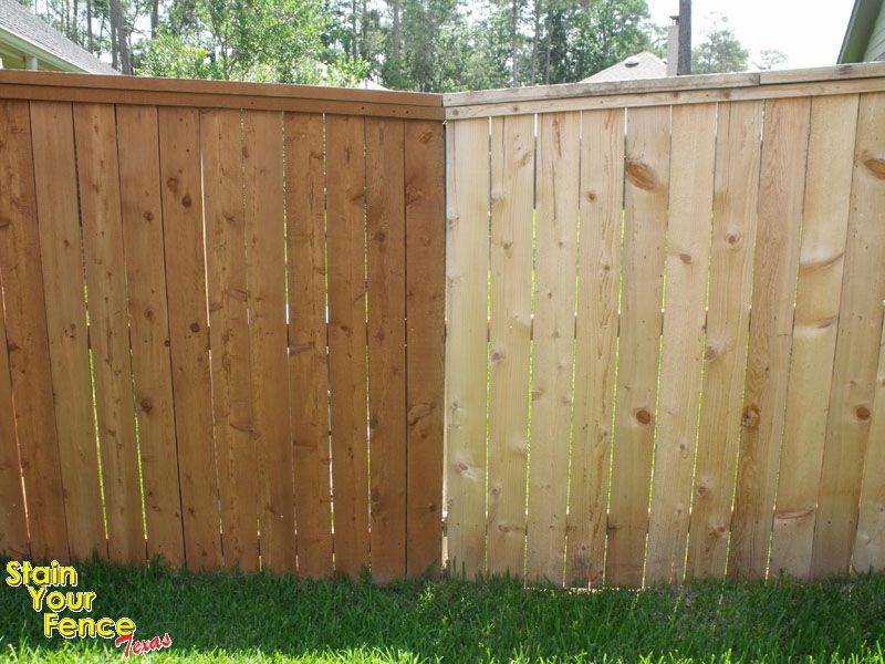 Stains For Wood Fencing Houston, TX Stain Your Fence