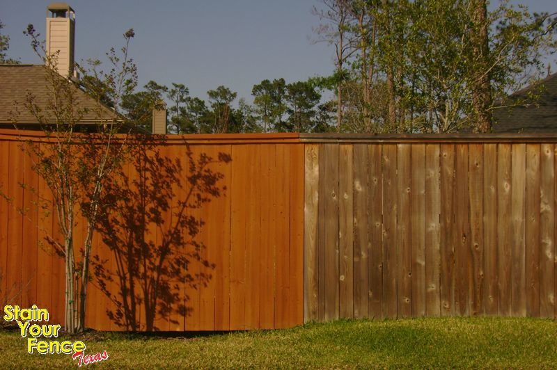 Stains For Wood Fencing Houston, TX Stain Your Fence