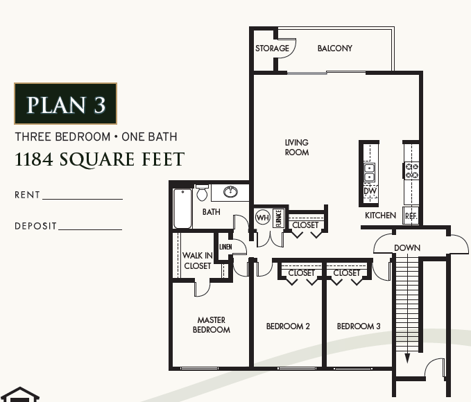 Floorplans Indian Hills Apartments Gillette, WY