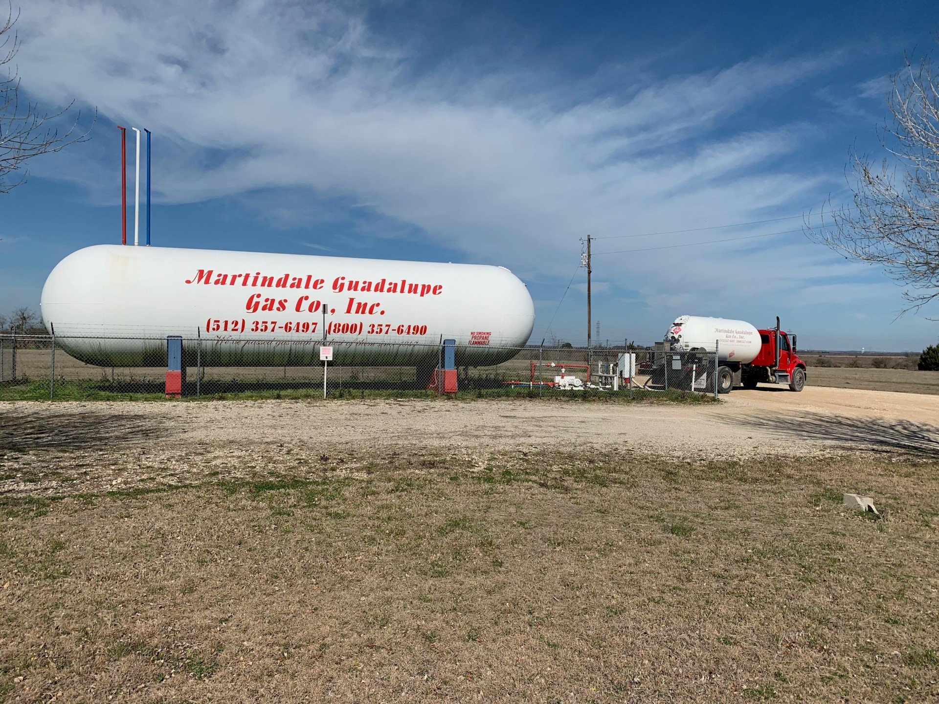 Propane tanks Martindale, TX Martindale Guadalupe Gas Company