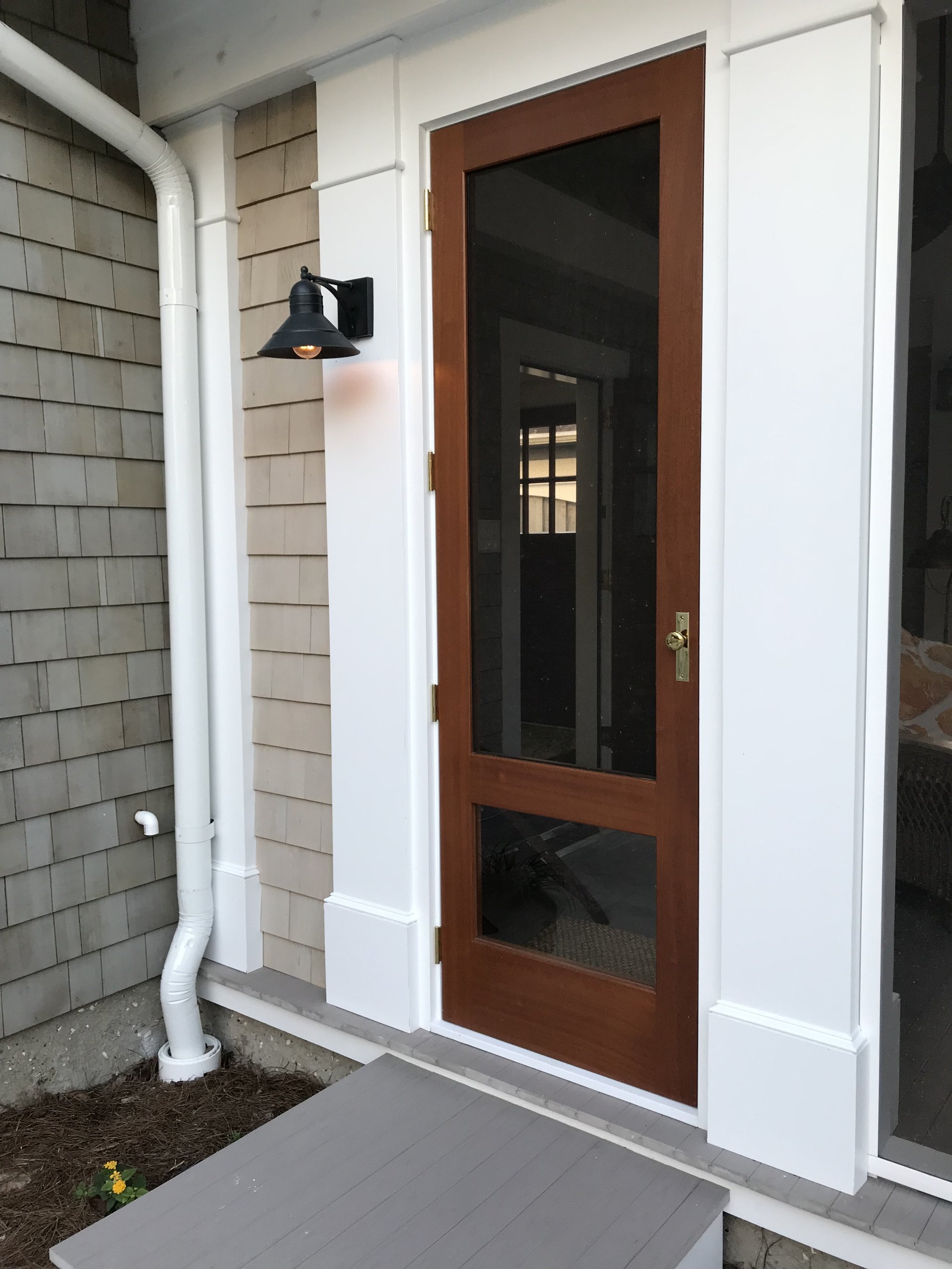woodenstormdoor.jpeg (1920×2560) Dutch doors exterior, Custom front