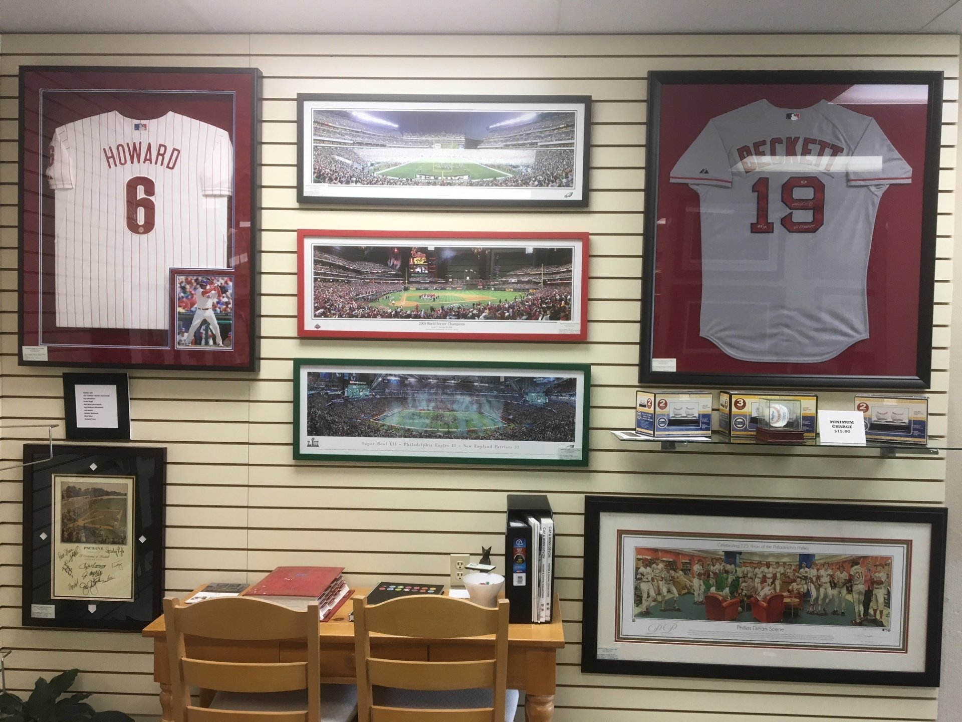 Memorabilia Frames Medford, NJ Hawthorne Gallery & Frame Shop