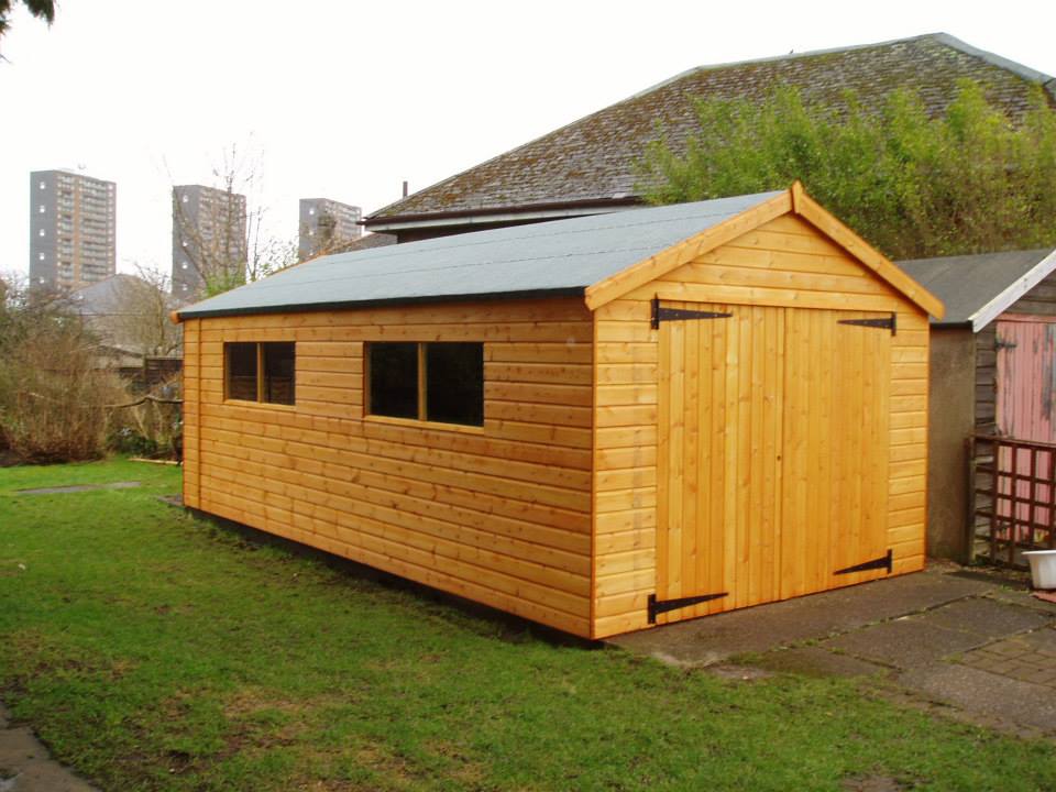 Timber structures Peter Kane East Kilbride Shed & Fence Centre