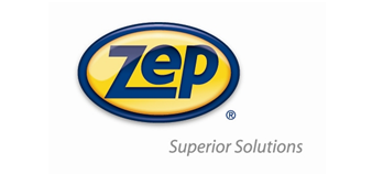 Zep logo: blue and yellow oval with 