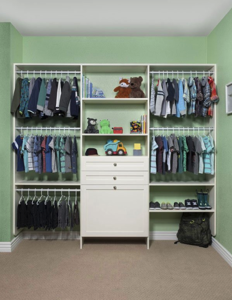 nursery closet organization ideas