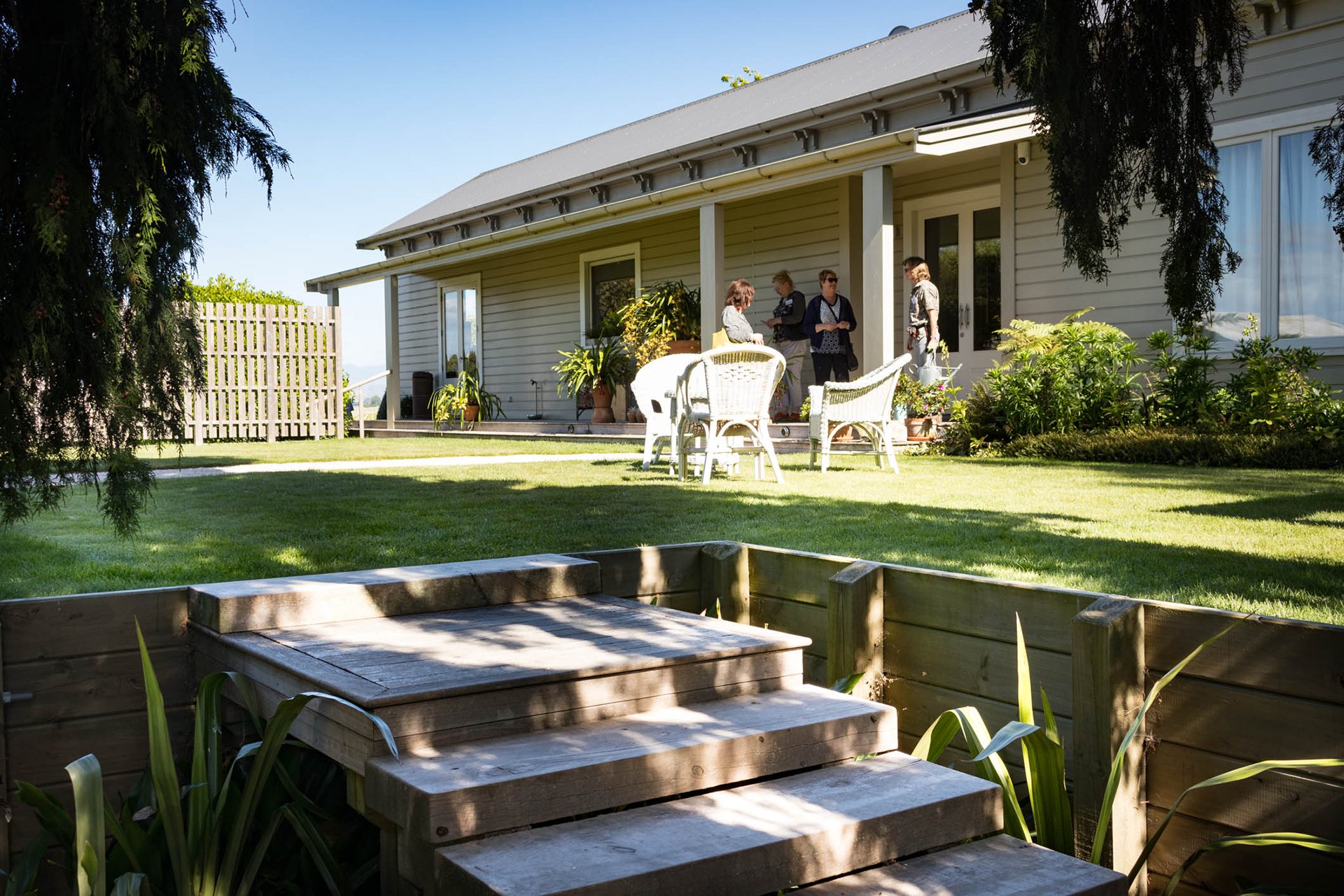 Welton House Gardens in Marlborough New Zealand