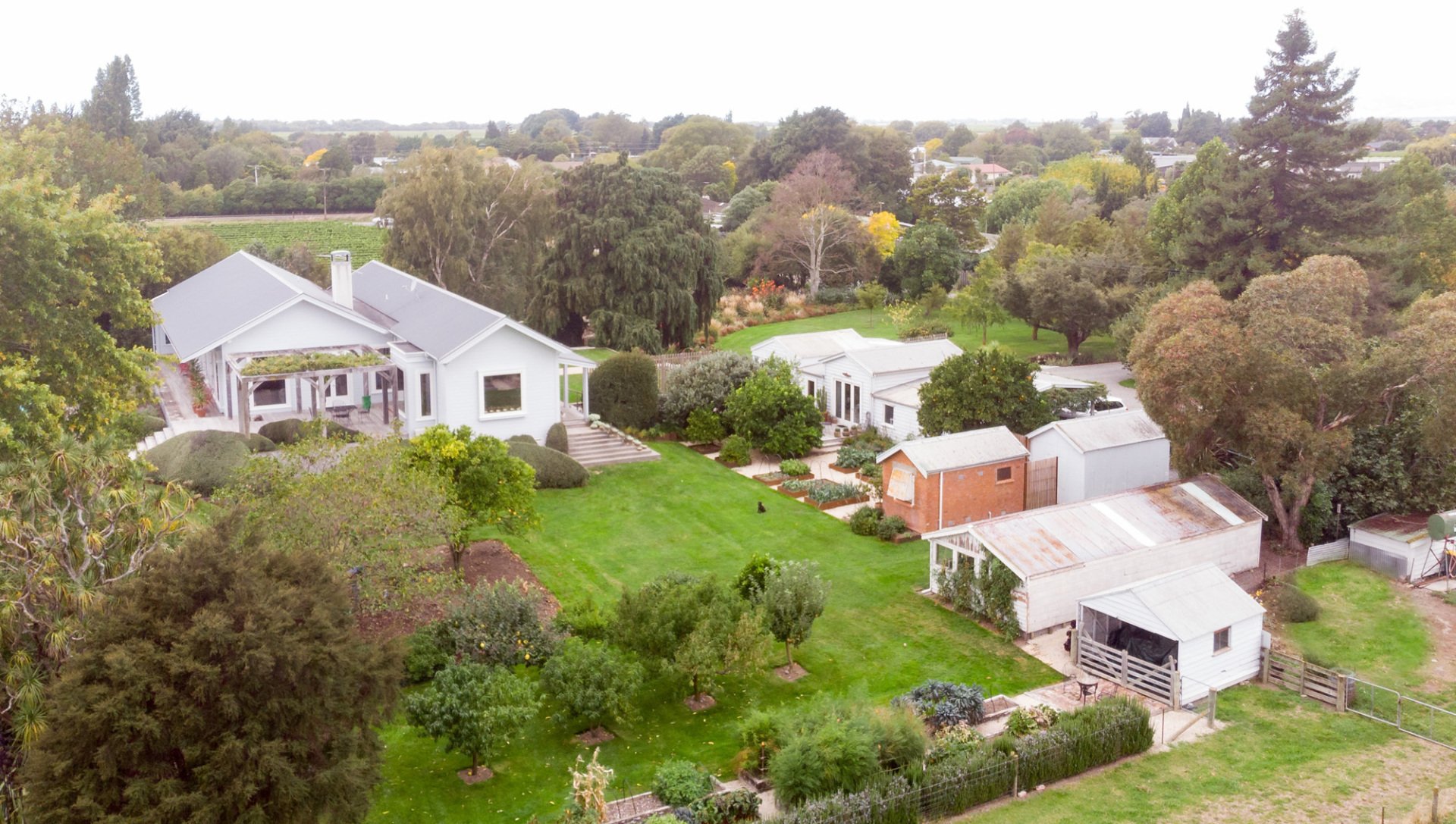 Welton House Gardens in Marlborough New Zealand