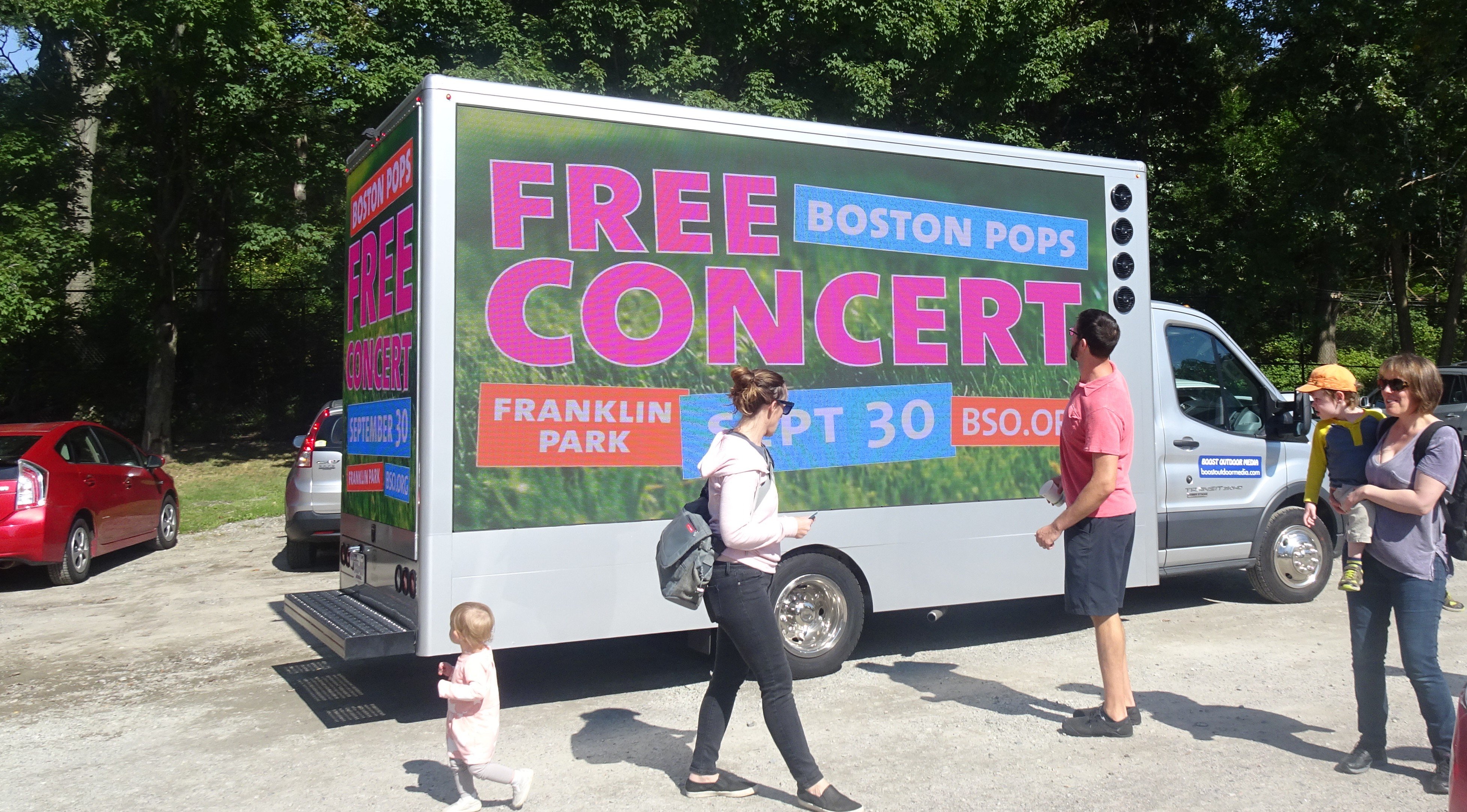 Where to Advertise with a Mobile Billboard Truck