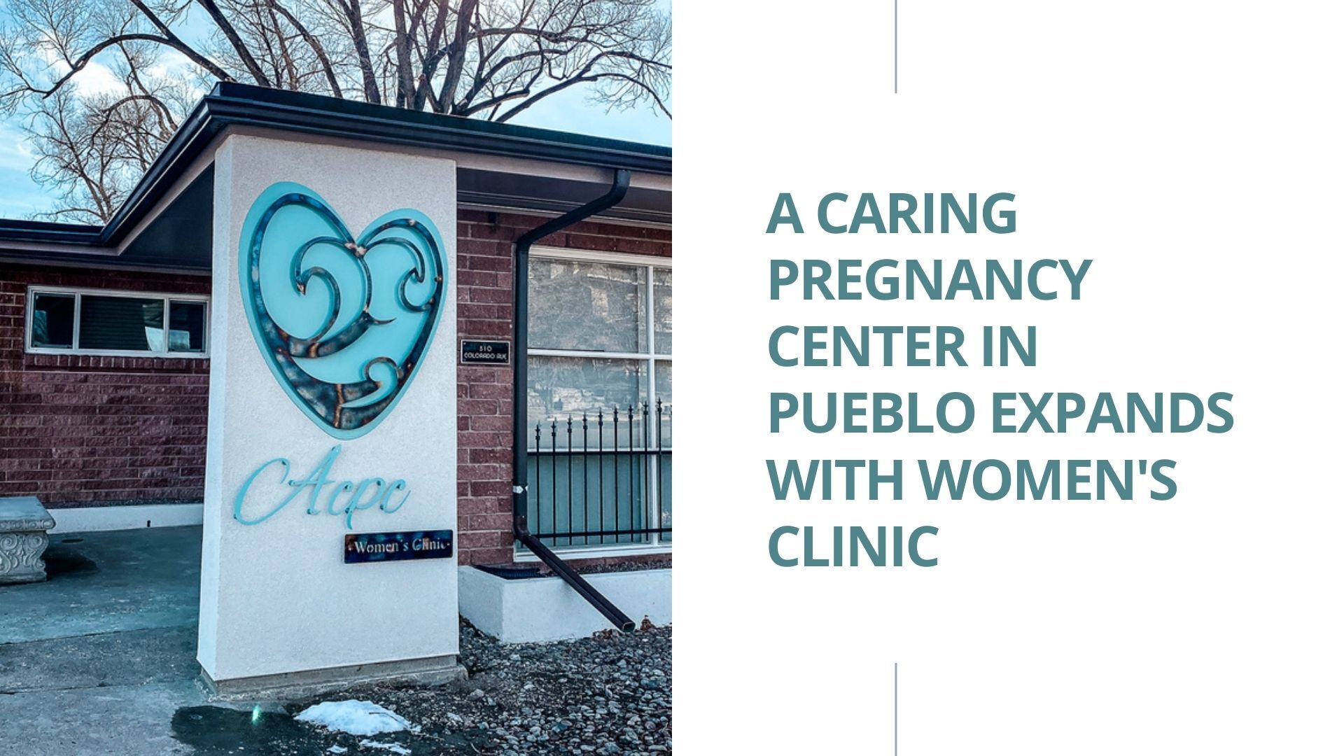 A Caring Pregnancy Center in Pueblo Expands with Women's Clinic