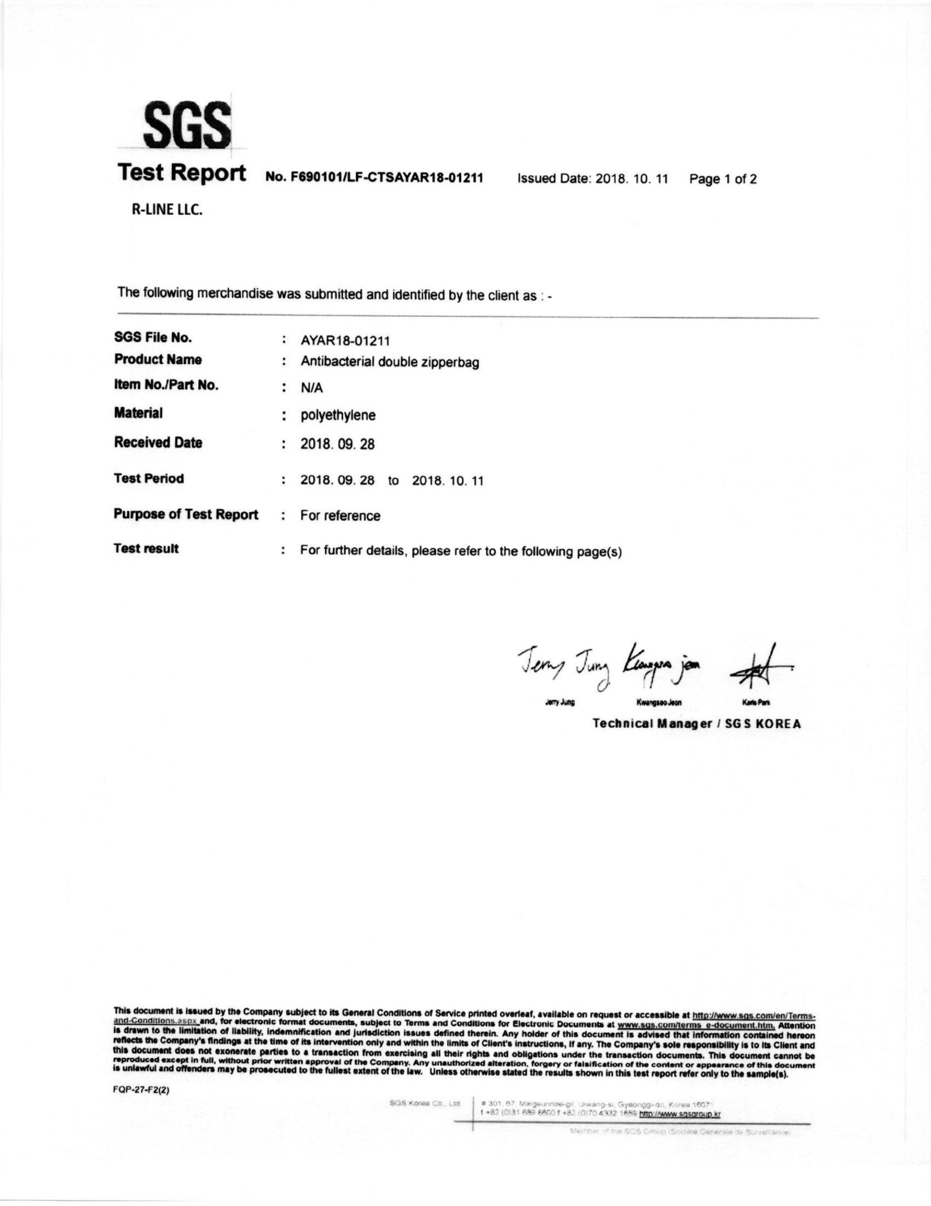 Bioprotek Antibacteria Products