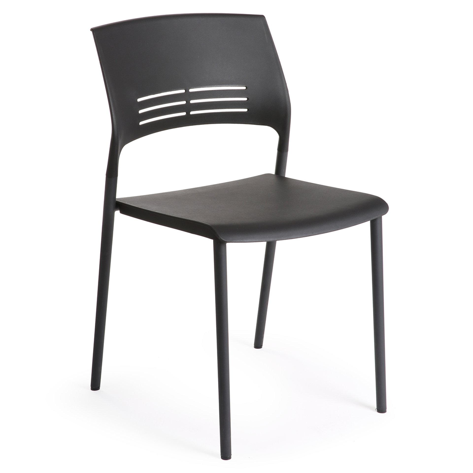 Plastic stacker chair