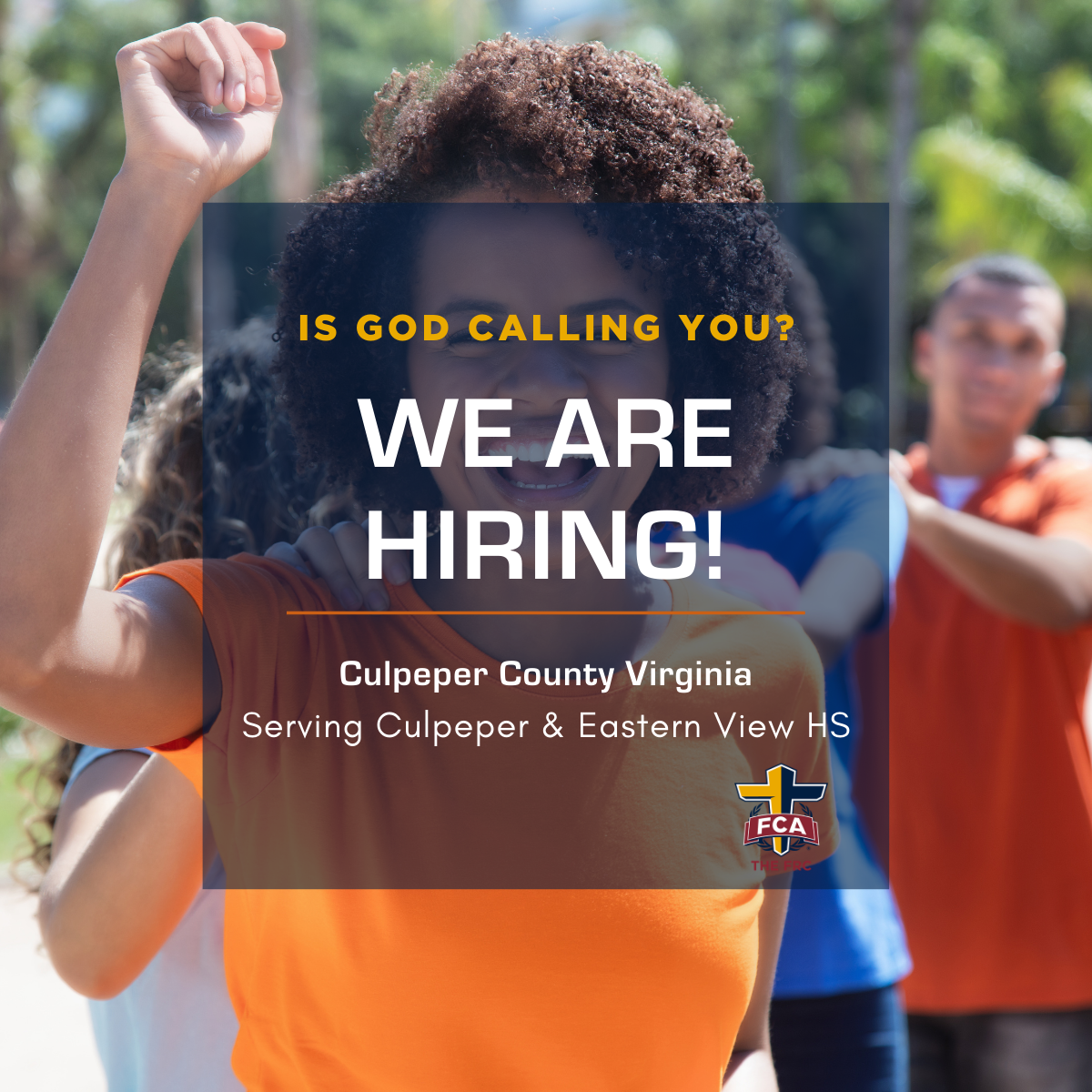 Sports Ministry Jobs, Christian Employment Fauquier, Culpeper