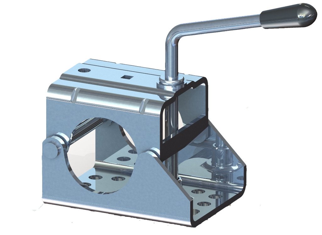 Jockey wheel clamp, premium clamps for jockey wheels by Kartt